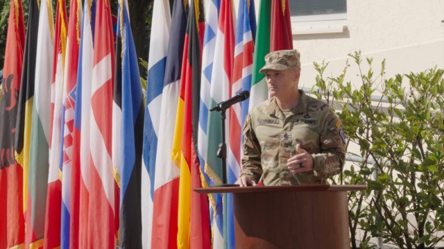USAREUR-AF Command Sgt. Maj. Christopher L. Mullinax