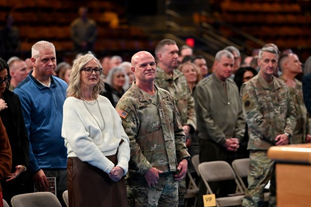 Retirement Ceremony in honor of Gen. James J. Mingus