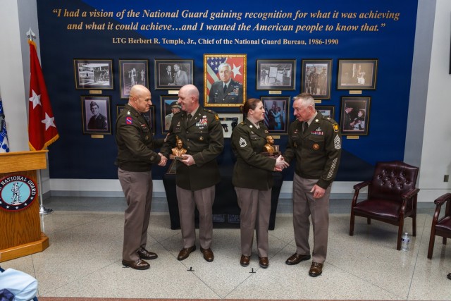 Army National Guard presents inaugural Lt. Gen. Herbert R. Temple Jr. Leadership Award