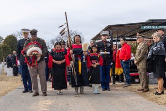 Red Earth and Scarlet Gold: Fort Sill, Tribal Nations Honor Parker Emhoolah