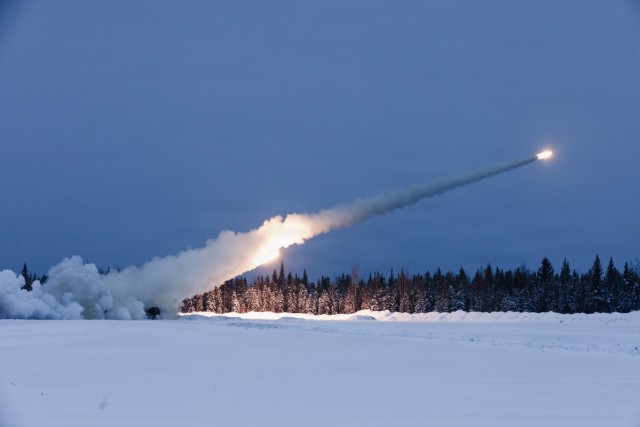 17th Field Artillery Brigade executes a HIMARS live fire during JPMRC 26-02