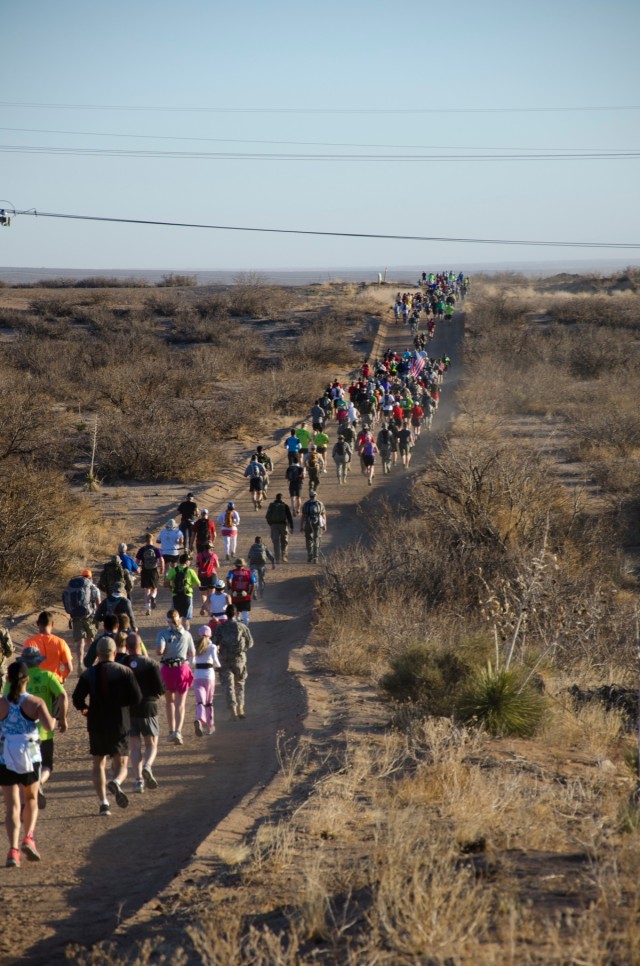 Bataan Memorial Death March trail