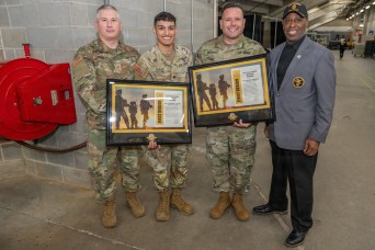 Tobyhanna celebrates two local heroes with Outstanding Active-Duty Servicemember awards