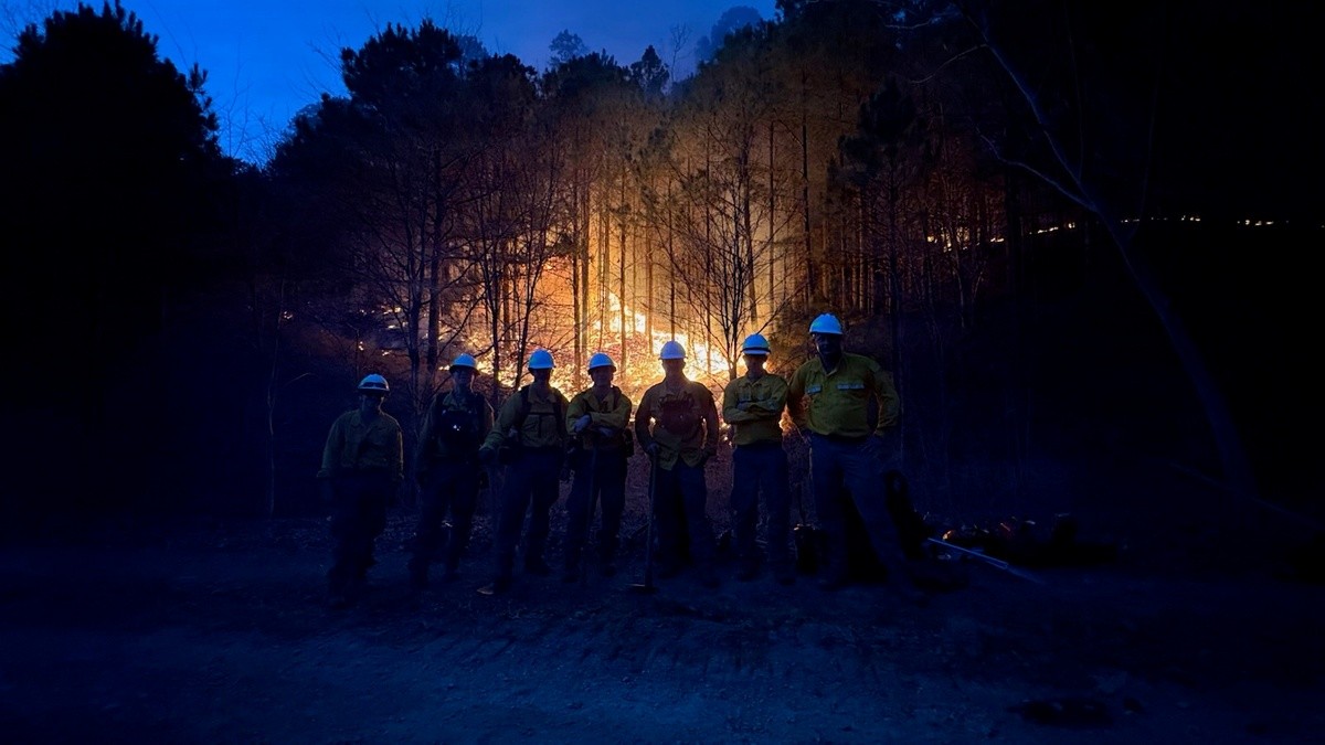 Oklahoma National Guard supports fire suppression mission, remains ready