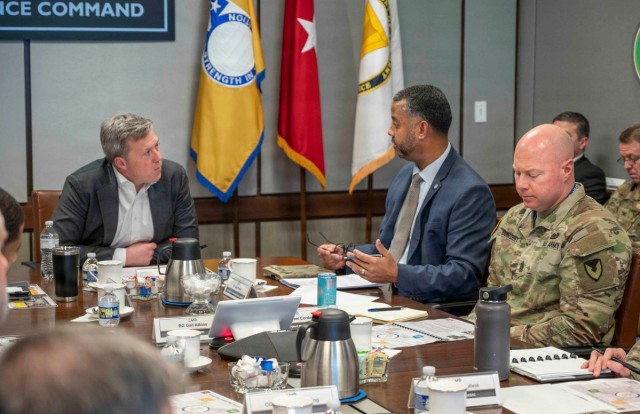 SECARMY visits USASAC