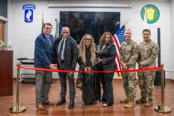 Fort Benning dedicates H2F center to Georgia native, Olympian, Army hero