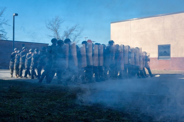 New MP Soldiers work different shifts, respond to myriad of calls during final training exercise