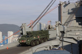 Busan Port Operations Support Korean Rotational Force