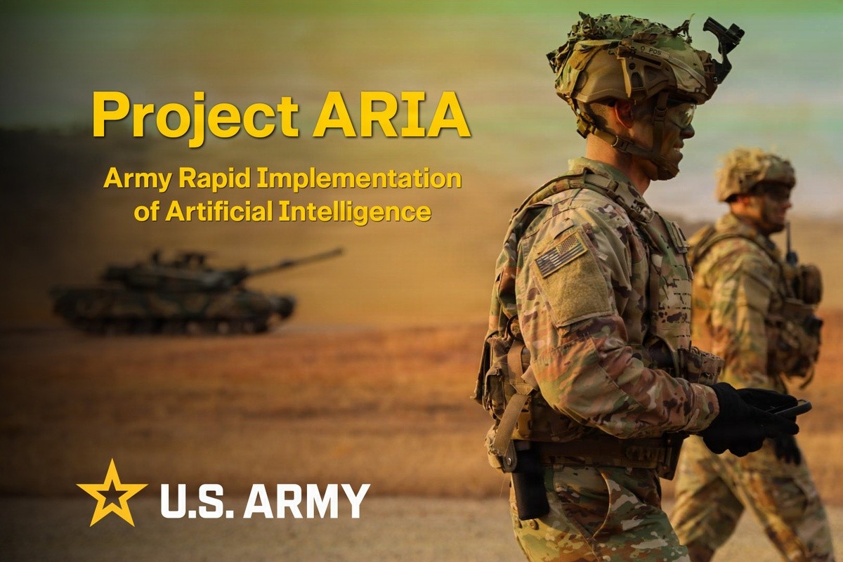 Illustration officielle de l'IA dans l'armée