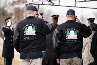 Tomb Guards, Past and Present, Bid Farewell to a Fallen Brother