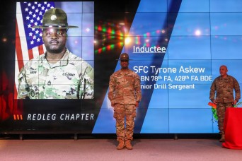 Senior DS SFC Tyrone Askew inducted into SAMC