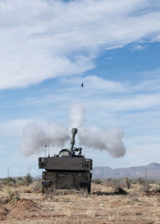 4-1 FA validates readiness during live-fire training with Army’s latest Paladin system
