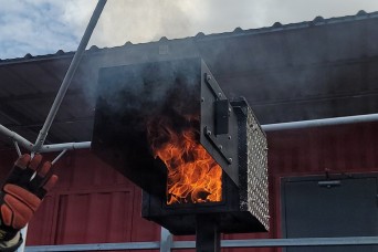 Army and Community Firefighters Train Together to Save Lives