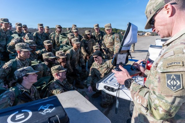 MSCoE Soldiers assist Air Force squadron in preparing for drone warfare