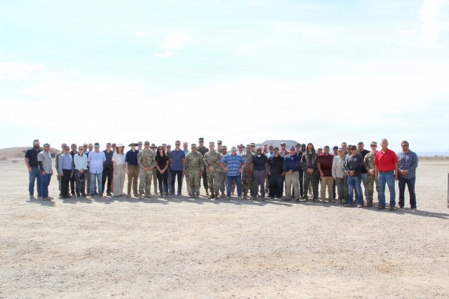Personnel from PAE Agile Sustainment and Ammunition