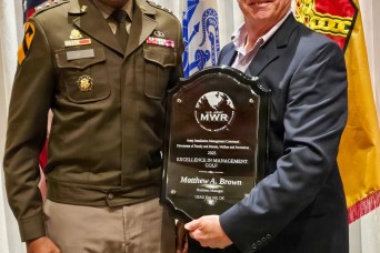 Fort Sill golf manager earns IMCOM excellence award