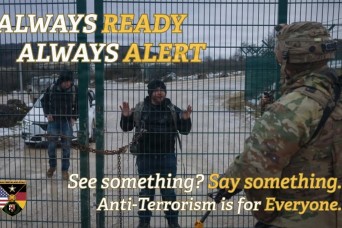 USAG-Rheinland Pfalz reminds community to remain vigilant, reinforces anti-terrorism security
