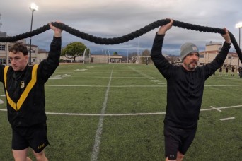Camp Zama Soldiers confront SHARP issues through high-intensity 'No One Left Behind' challenge