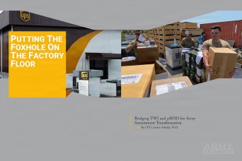 Putting the Foxhole on the Factory Floor: Bridging TWI and pRFID for Army Sustainment Transformation