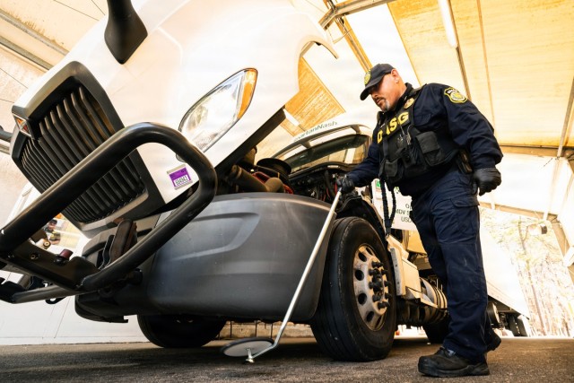 Fort Lee security guards protect installation employees and families