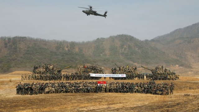11th Airborne Division Conducts Combined Arms Live Fire Exercise