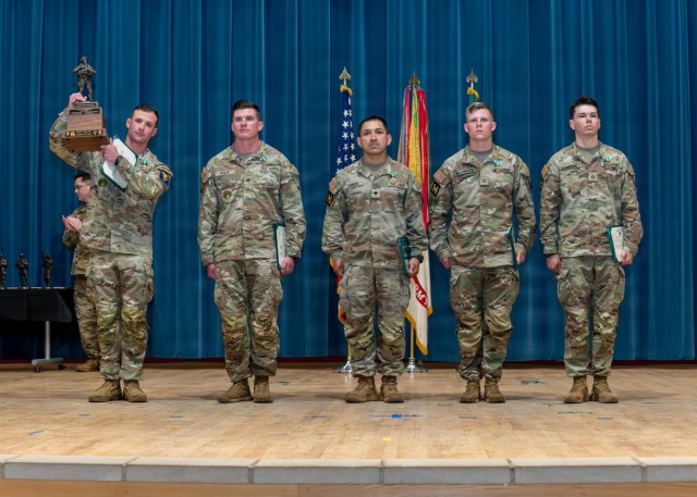 Engineers prove they can be all they can be, earn MSCoE Best Squad title