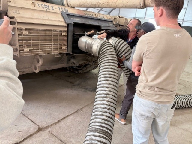 Ventilation Upgrades Improve Soldier Safety at Trzebień Installation Site