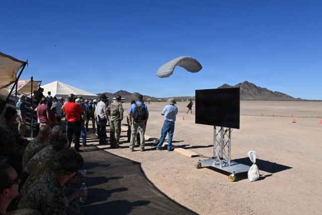 More than 300 participants from the United States and 11 different partner nations attended the event. “At least 100 people at YPG have played a role in planning or executing this mission,” said Edgar Hurtado, Air Delivery Branch Team Lead.
