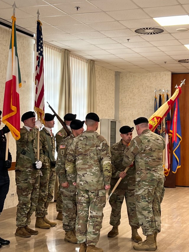 USAG Italy bids farewell to dedicated senior enlisted leader