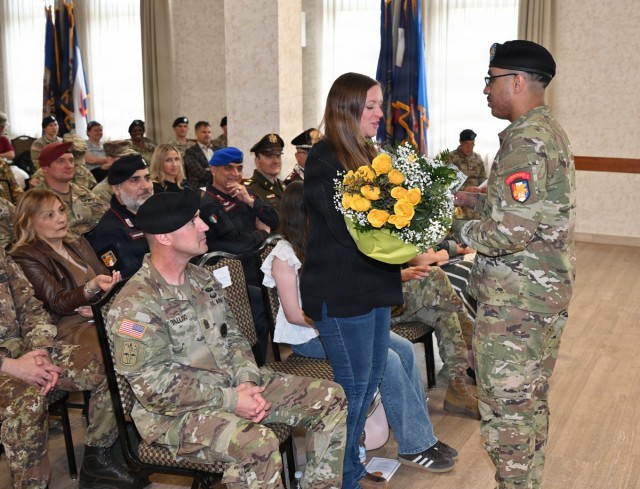USAG Italy bids farewell to dedicated senior enlisted leader