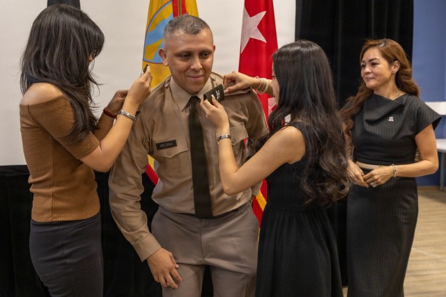 Col Jose Medina Promotion Ceremony