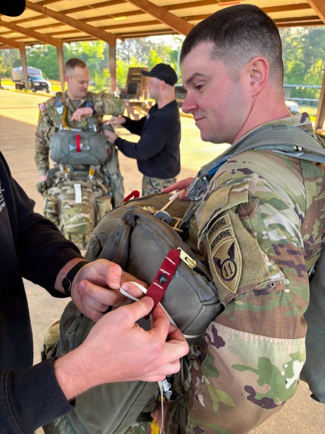 11th Airborne Division Soldiers compete in 2026 Best Jumpmaster Competition