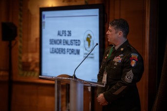 Senior enlisted leaders strengthen partnerships, readiness at African Land Forces Summit in Rome