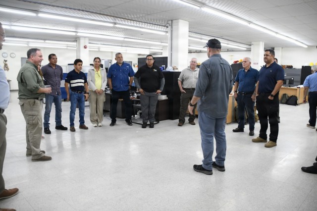 The U.S. Army Yuma Proving Ground Command Group and Arctic Regions Test Center’s Command Group from Alaska visited Tropic Regions Test Center in Central and South America the week of March 16.  The visit included a stop to Corozal offices in...