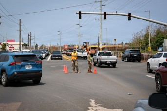 Guam National Guardsmen assist in Sinlaku recovery