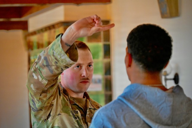USAG Stuttgart's Directorate of Emergency Services hosts sobriety test training at Panzer Firehouse