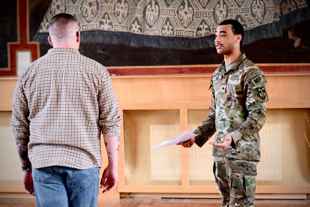 USAG Stuttgart's Directorate of Emergency Services hosts sobriety test training at Panzer Firehouse