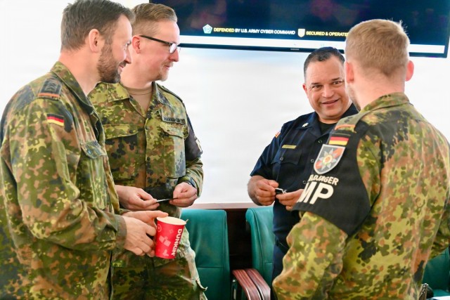 USAG Stuttgart strengthens its local law enforcement partnerships