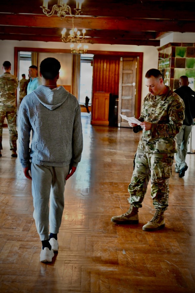 USAG Stuttgart's Directorate of Emergency Services hosts sobriety test training at Panzer Firehouse