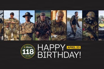 Celebrating 118 years of the US Army Reserve