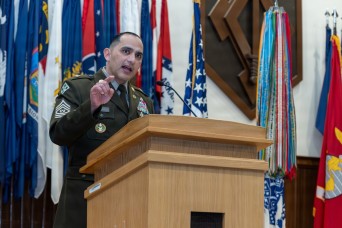 MSCoE, Fort Leonard Wood bid farewell to Arzabala, welcome Cummings during ceremony