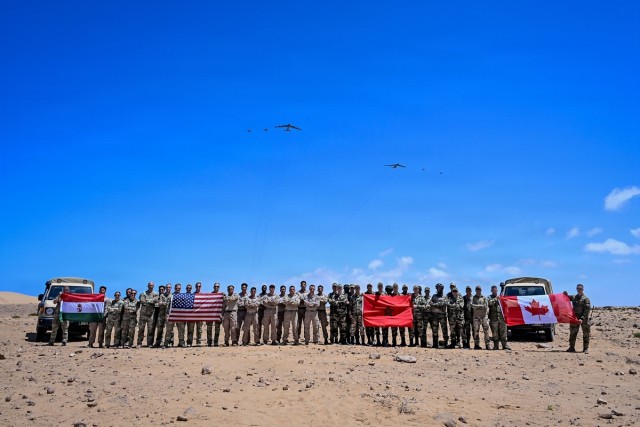 B-52H Bomber integration showcases multinational readiness during African Lion 26