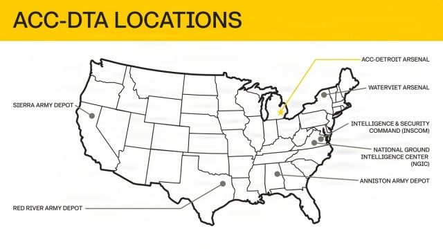 ACC-DTA Area of Responsibility