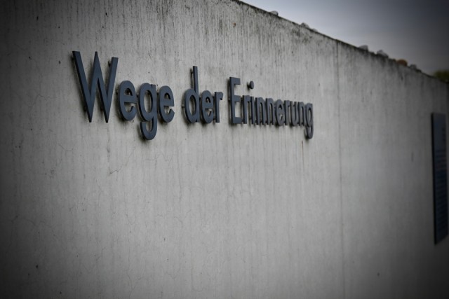 USAG Stuttgart community honors Holocaust victims at airfield memorial
