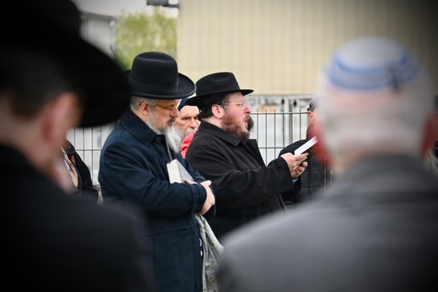 USAG Stuttgart community honors Holocaust victims at airfield memorial