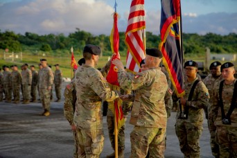 Task Force Talon Change of Command Ceremony