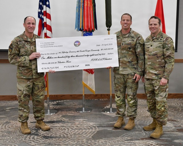 Fort Stewart-Hunter Army Airfield volunteers save Army more than $1.1M