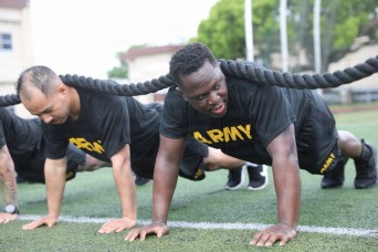 USARJ Soldiers Build Trust, Support Through Physical Fitness