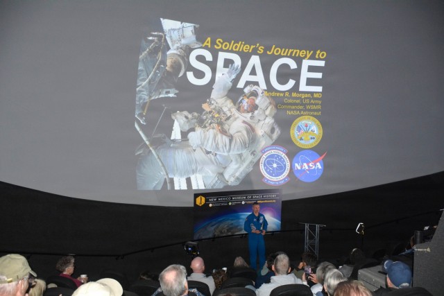 Morgan at Space Museum