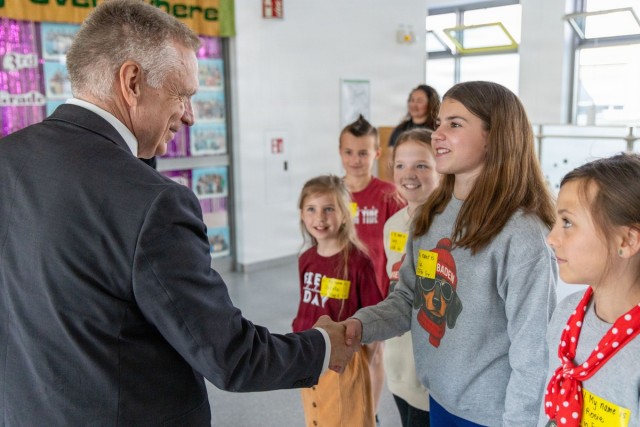 Senior War Department Leaders Visit KMC Schools, Meet With Parents, Students and Educators